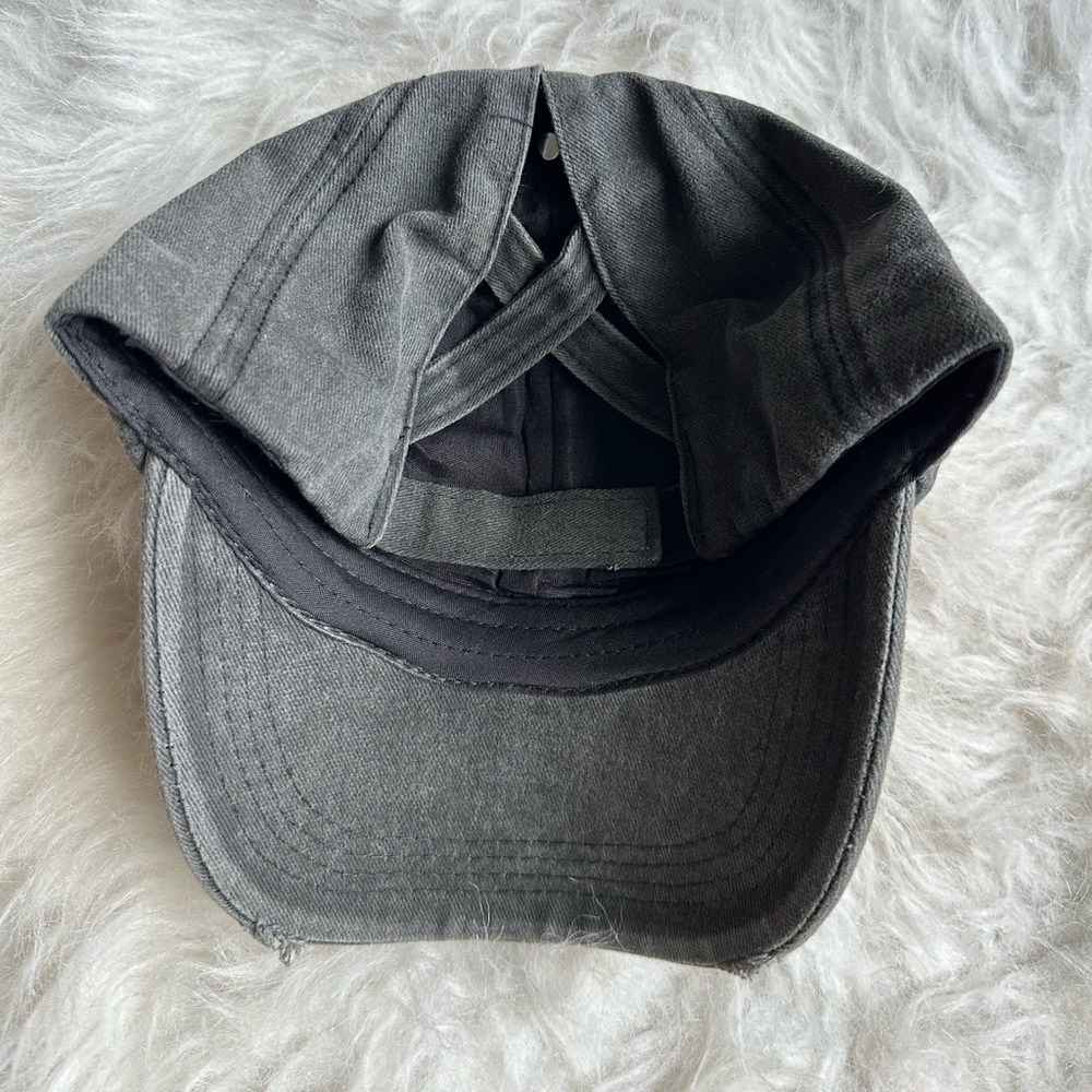 Checkered Game Day Hat Football Baseball Cap Checkerboard Sport Hat Criss Cross - Picture 3 of 4